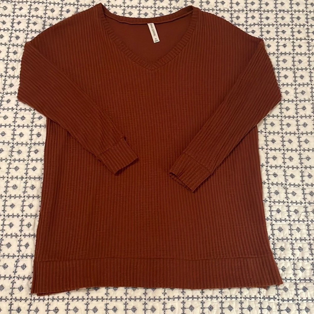 Oversized Boutique Thermal Shirt.